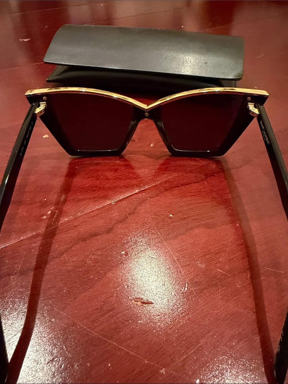 Saint Laurent Cat Eye Sunglasses SL 570